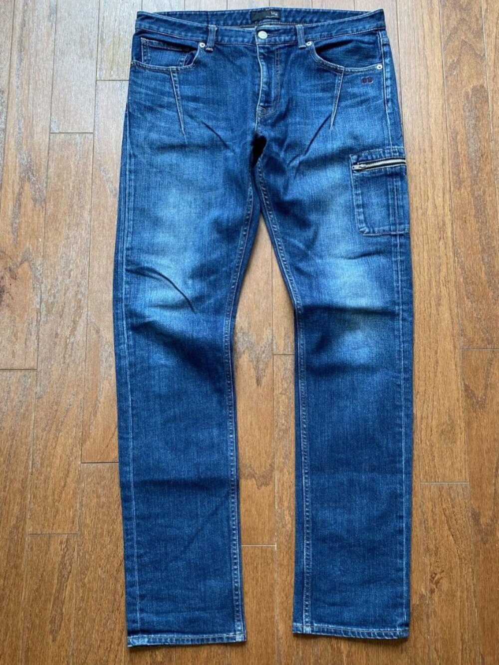 Undercover x Uniqlo Side Zip Pocket Jeans Blue Mens 34